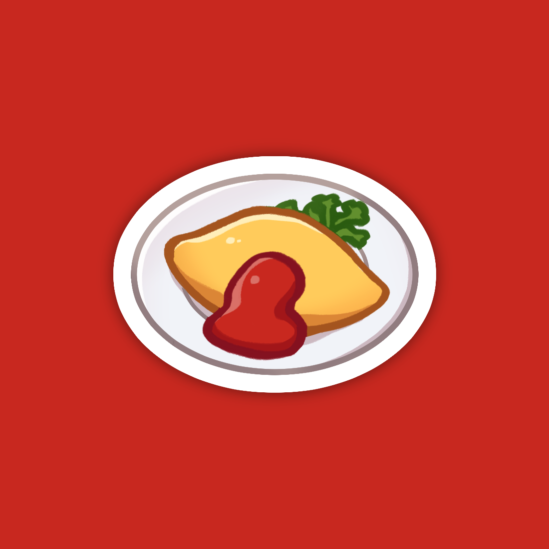 Omurice Sticker