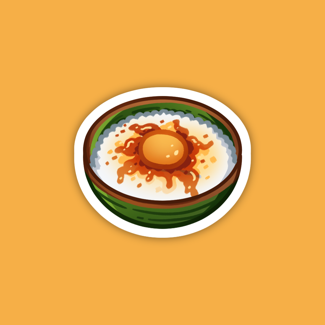 Tamago Kake Gohan Sticker
