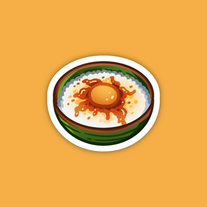 Tamago Kake Gohan Sticker