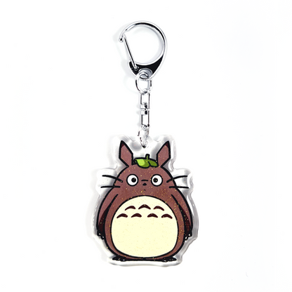 Totoro | My Neighbor Totoro Acrylic Glitter Keychain