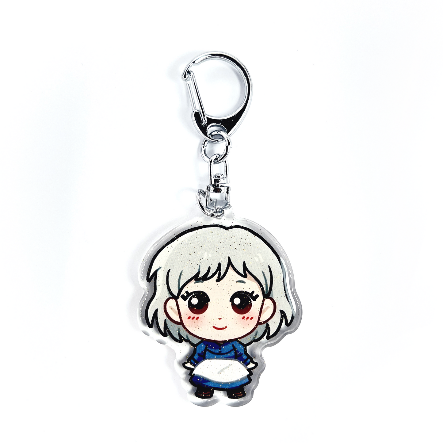 Sophie Hatter | Howl's Moving Castle Acrylic Glitter Keychain