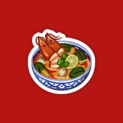 Tom yam kung Sticker