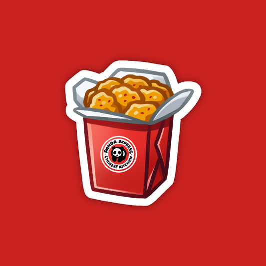 Orange Chicken Sticker
