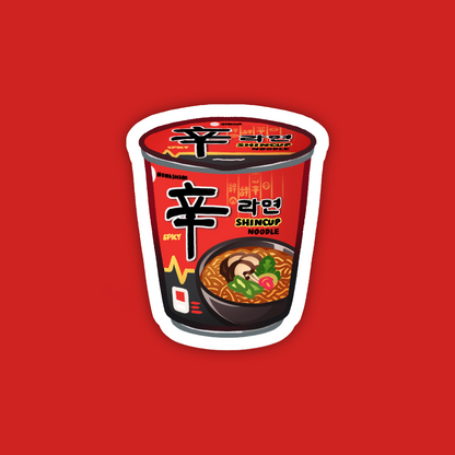 Nongshim Shin Ramyun spicy instant noodles Sticker