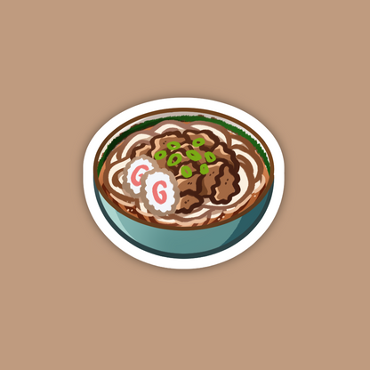 Beef Udon Sticker