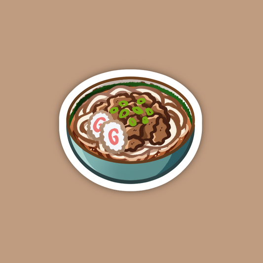 Beef Udon Sticker