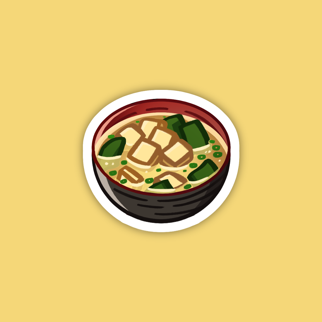 Miso Soup Sticker