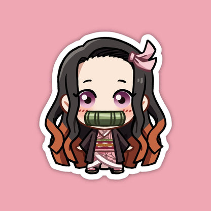 Nezuko Kamado | Kimetsu no Yaiba Vinyl Sticker