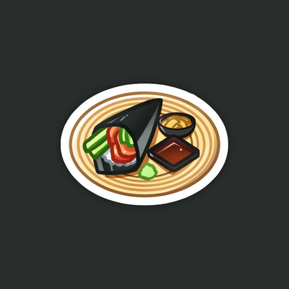 Sushi Hand Roll Sticker