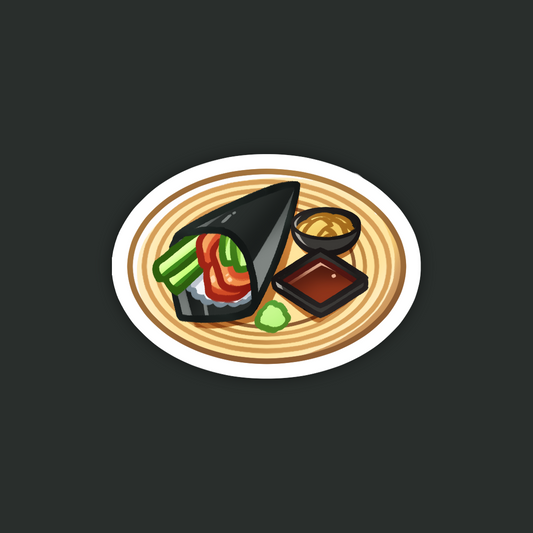 Sushi Hand Roll Sticker