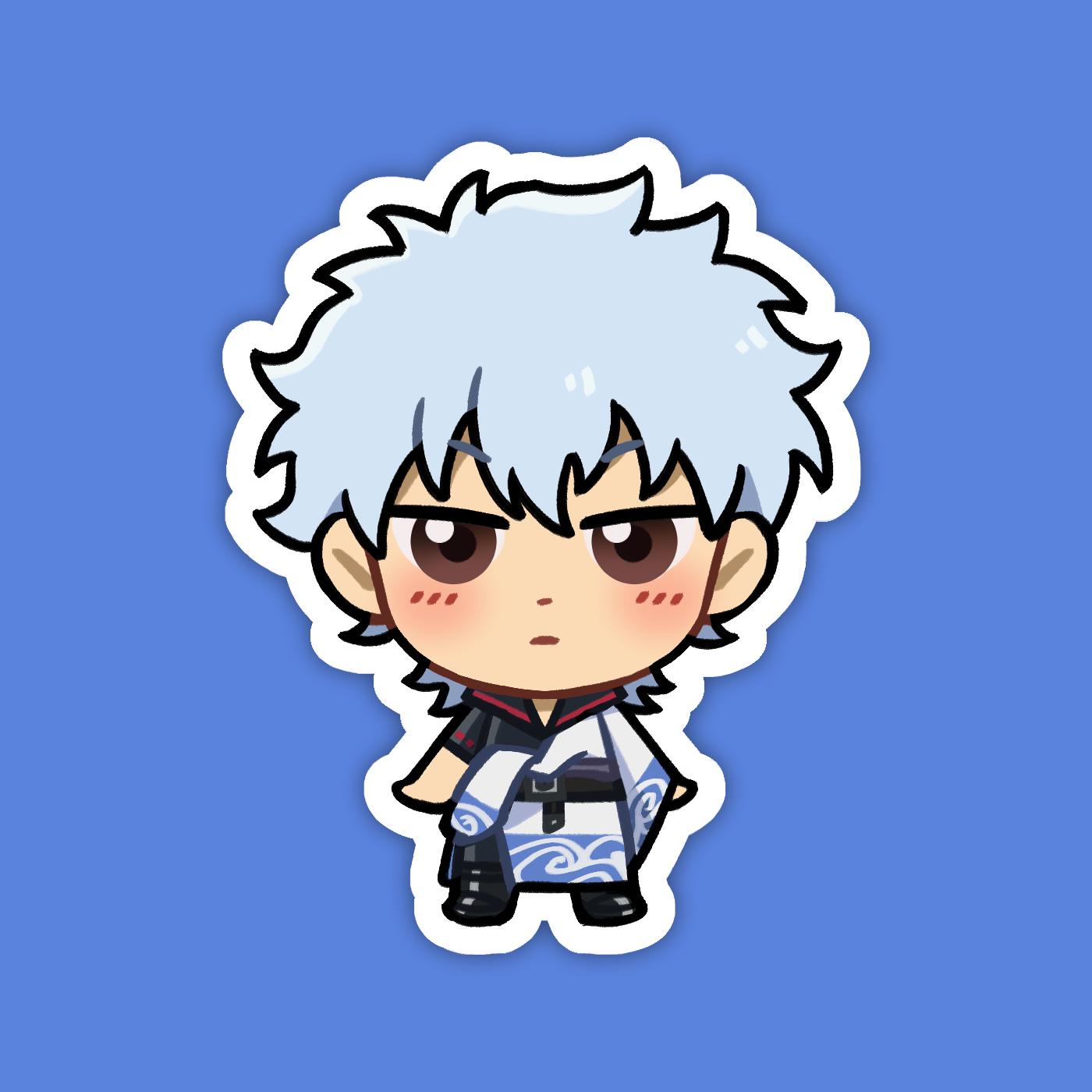 Gintoki Sakata | Gintama Vinyl Sticker