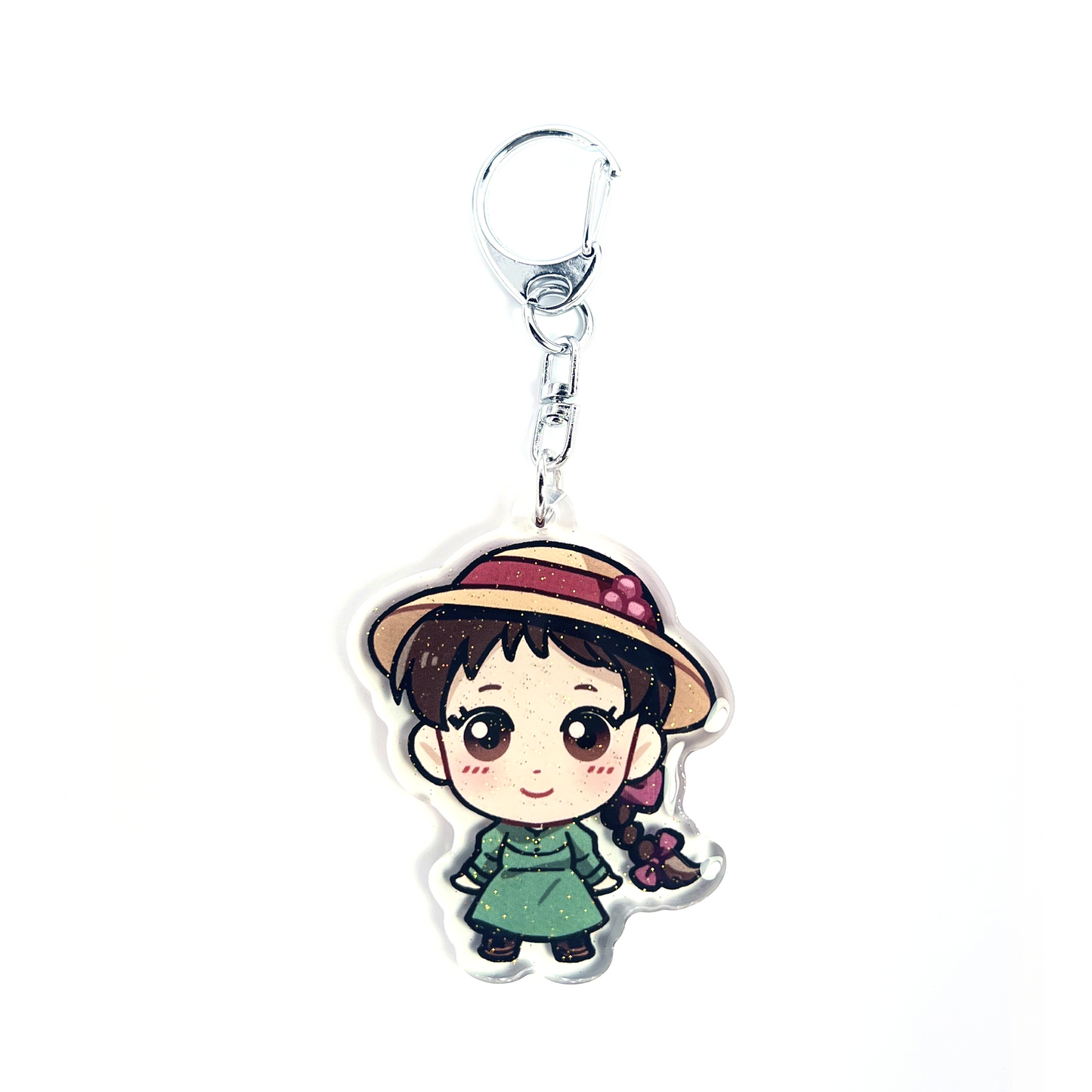 Sophie Hatter | Howl's Moving Castle Acrylic Glitter Keychain