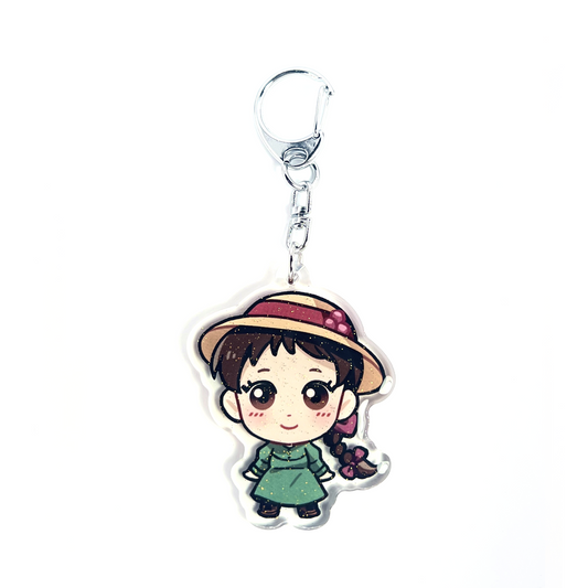 Sophie Hatter | Howl's Moving Castle Acrylic Glitter Keychain