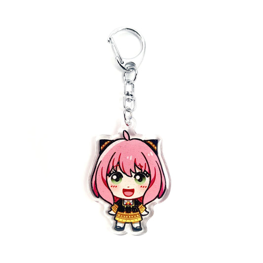 Anya Forger | SPY×FAMILY Acrylic Glitter Keychain