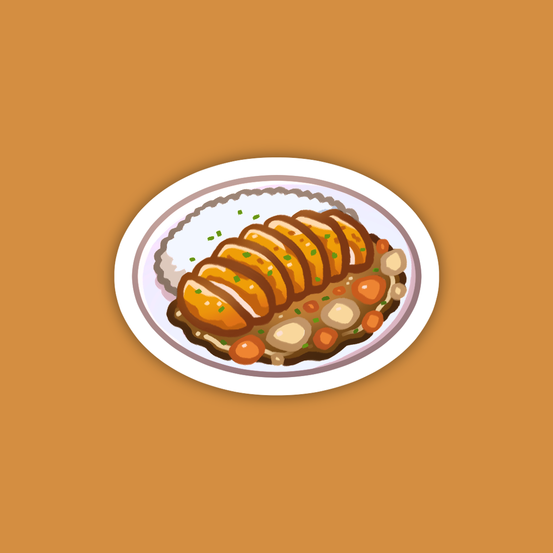 Japanese Curry Sticker
