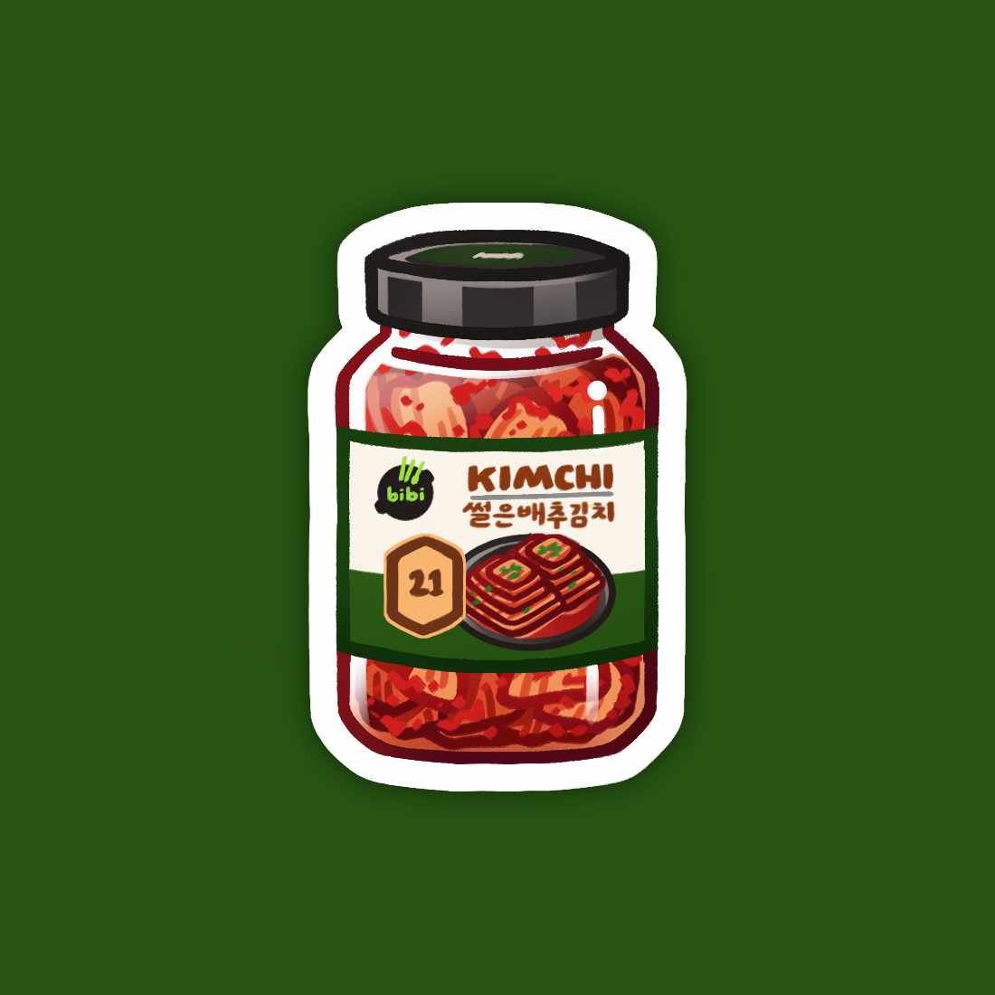 Kimchi Sticker