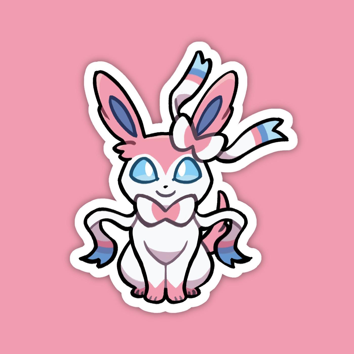 Sylveon | Pokemon Vinyl Sticker