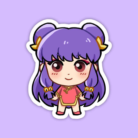 Shampoo | Ranma ½ Vinyl Sticker