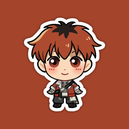 Stark | Frieren Vinyl Sticker