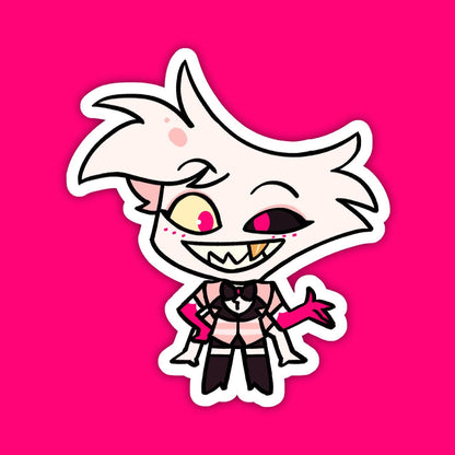 Angel Dust | Hazbin Hotel Vinyl Sticker