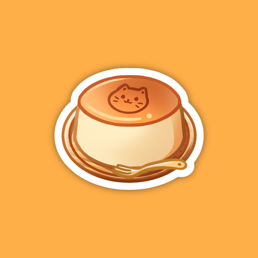 Japanese Cheesecake Sticker