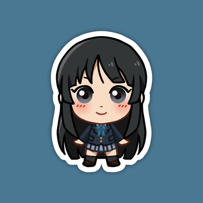 Mio Akiyama | K-on Vinyl Sticker