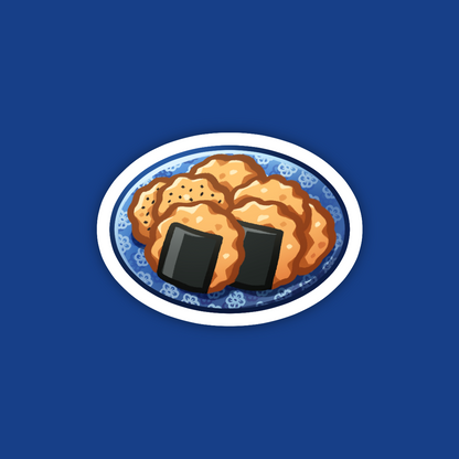 Senbei Rice Cracker Sticker