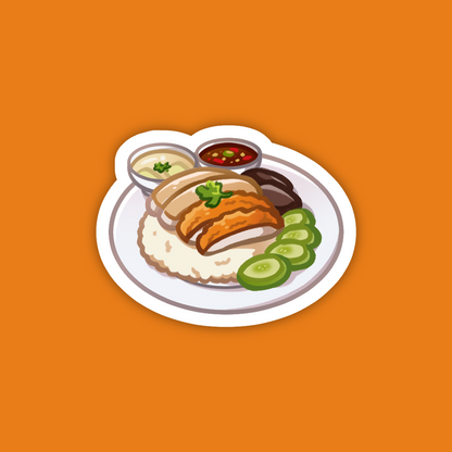 Chicken Rice Sticker