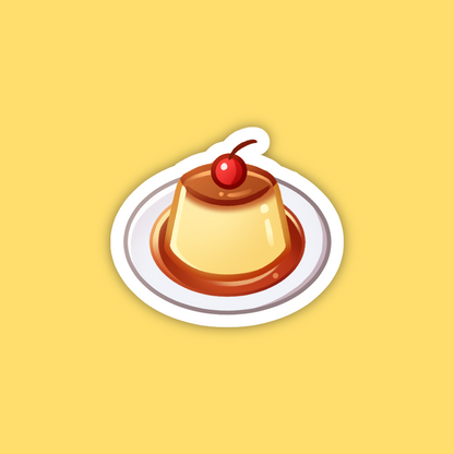Pudding Sticker