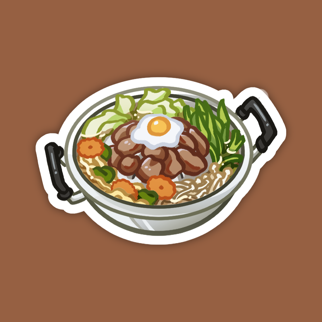 Moo Kratha Sticker