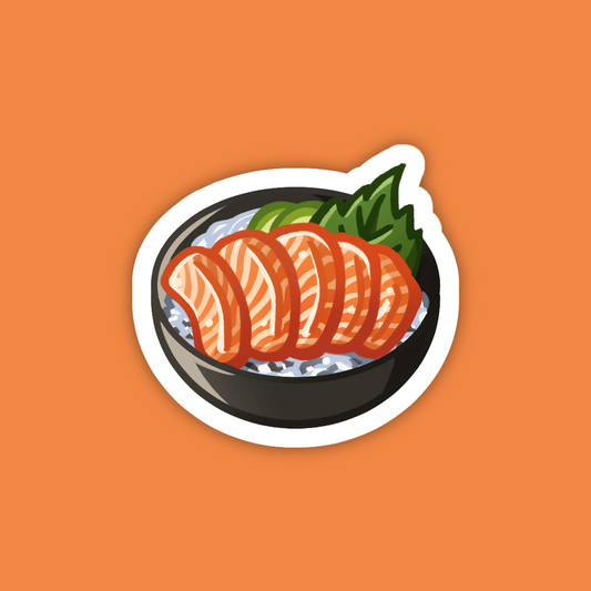 Salmon Sashimi Sticker