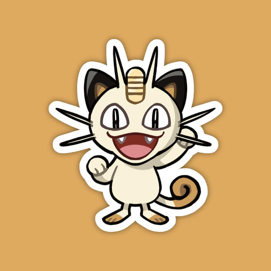 Meowth | Pokemon Vinyl Sticker