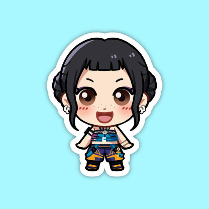 Zoey HUNTR/X | KPop Demon Hunters Vinyl Sticker