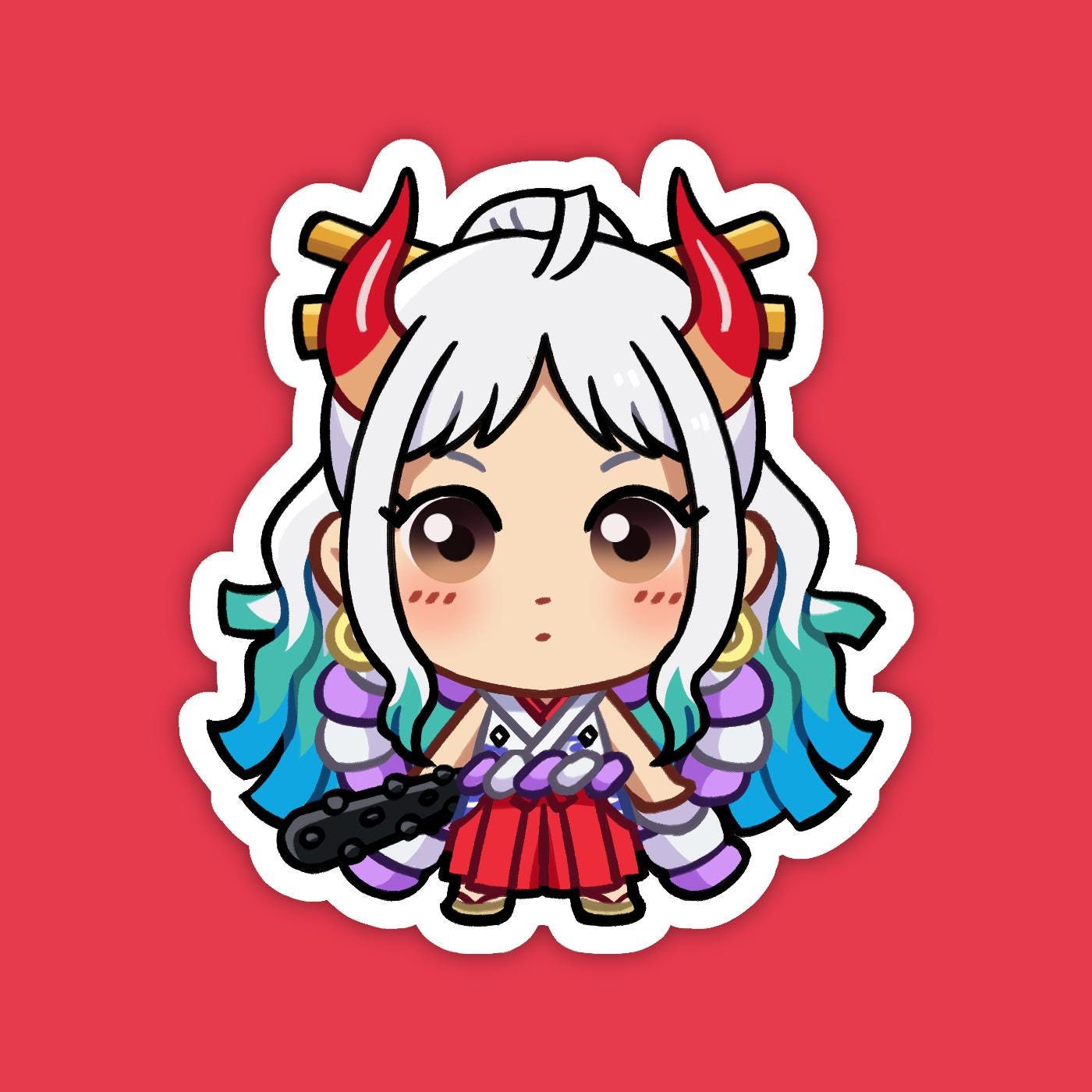 Yamato | One Piece Vinyl Sticker