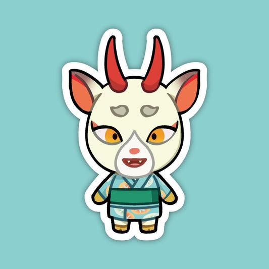 Shino | Animal Crossing Vinyl Sticker