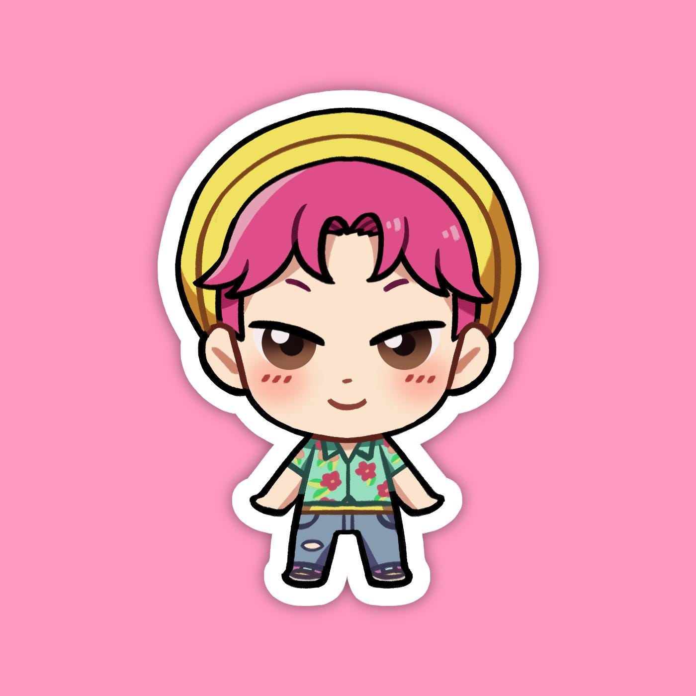 Abby Saja Boys | KPop Demon Hunters Vinyl Sticker