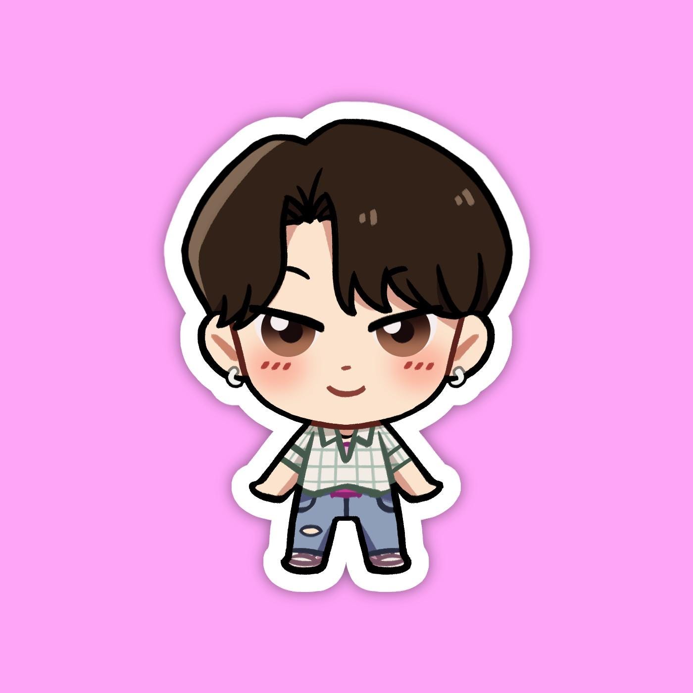 Jinu Saja Boys| KPop Demon Hunters Vinyl Sticker
