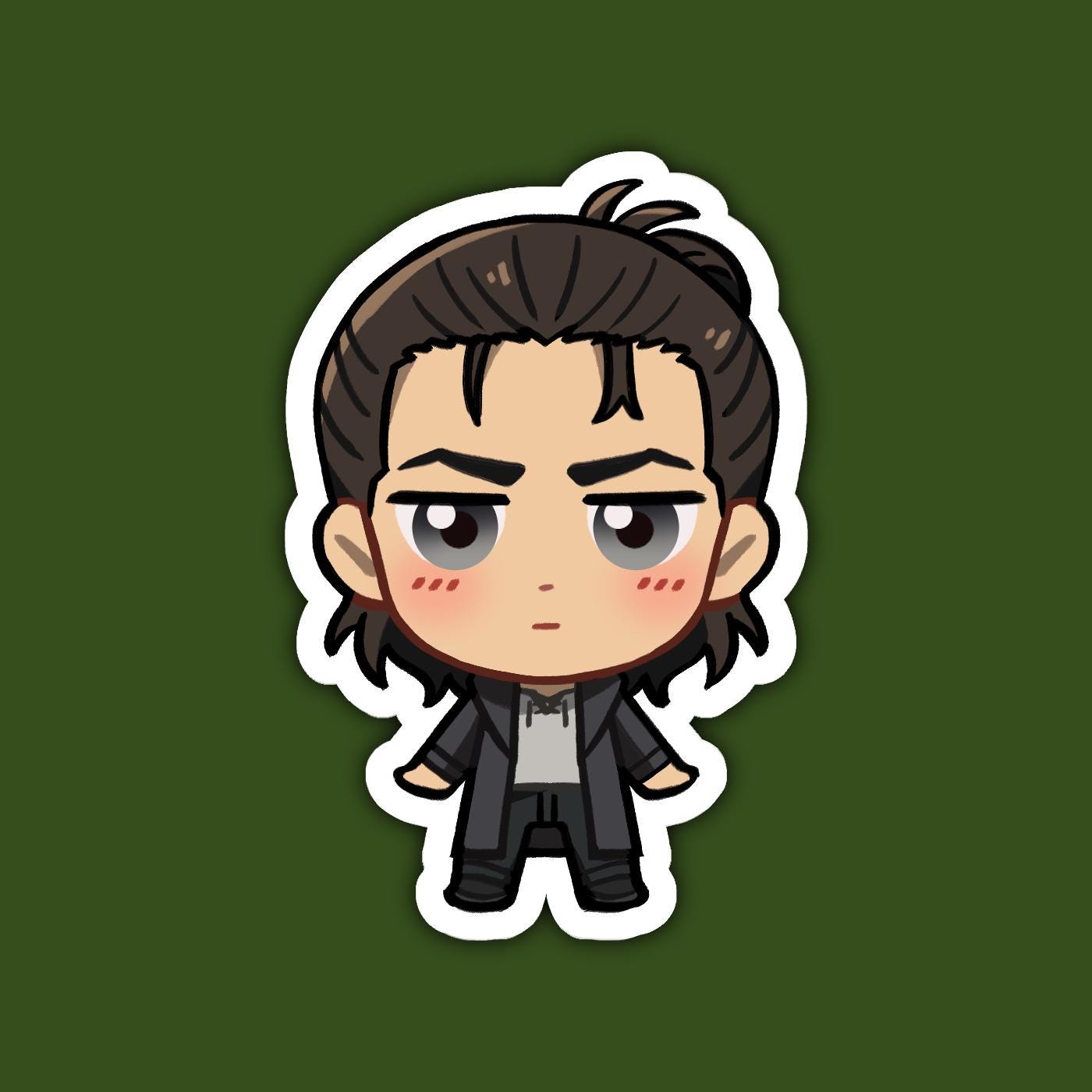 Eren Jaeger | Attack on Titan Vinyl Sticker