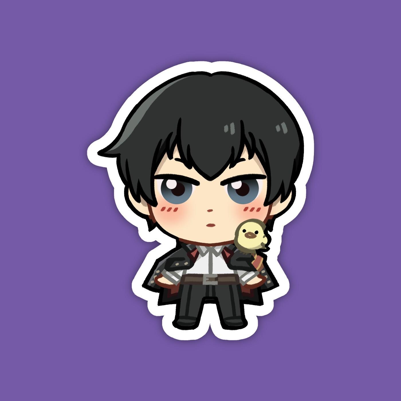 Kyoya Hibari | Katekyo Hitman Reborn! Vinyl Sticker