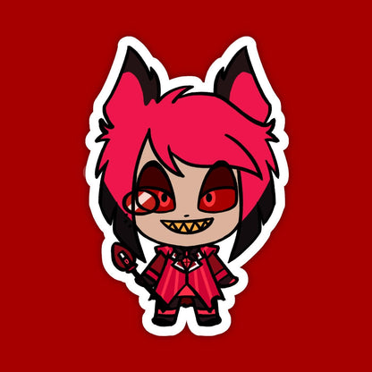 Alastor | Hazbin Hotel Vinyl Sticker
