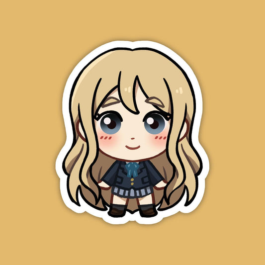 Tsumugi Kotobuki | K-on Vinyl Sticker