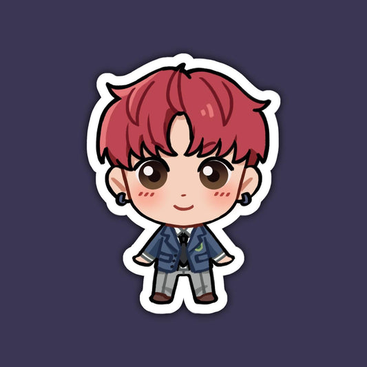 Jin Enjoji, Jiji | Dandadan Vinyl Sticker