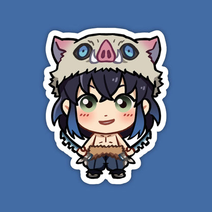 Inosuke Hashibira | Kimetsu no Yaiba Vinyl Sticker