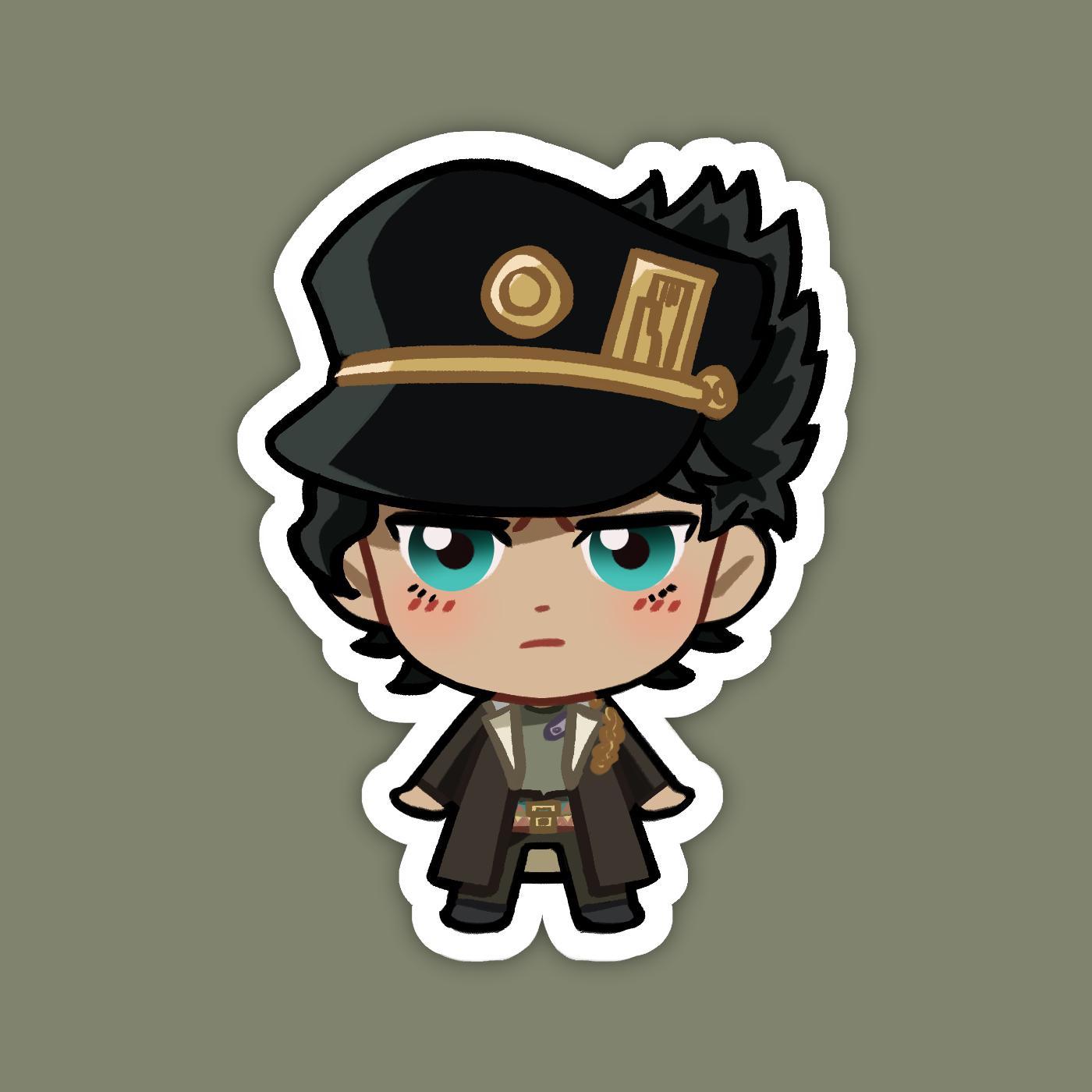 Jotaro Kujo | Jojo's Bizarre Adventure Vinyl Sticker