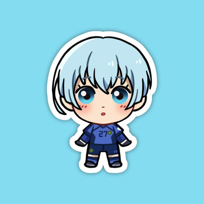 Yo Hiori | Blue Lock Vinyl Sticker