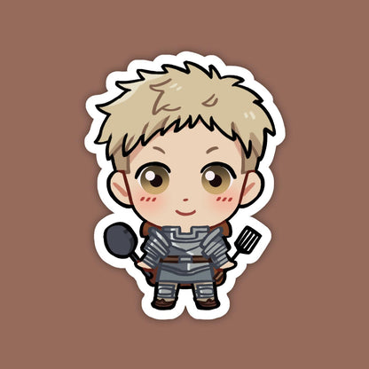 Laios Touden | Dungeon Meshi Vinyl Sticker