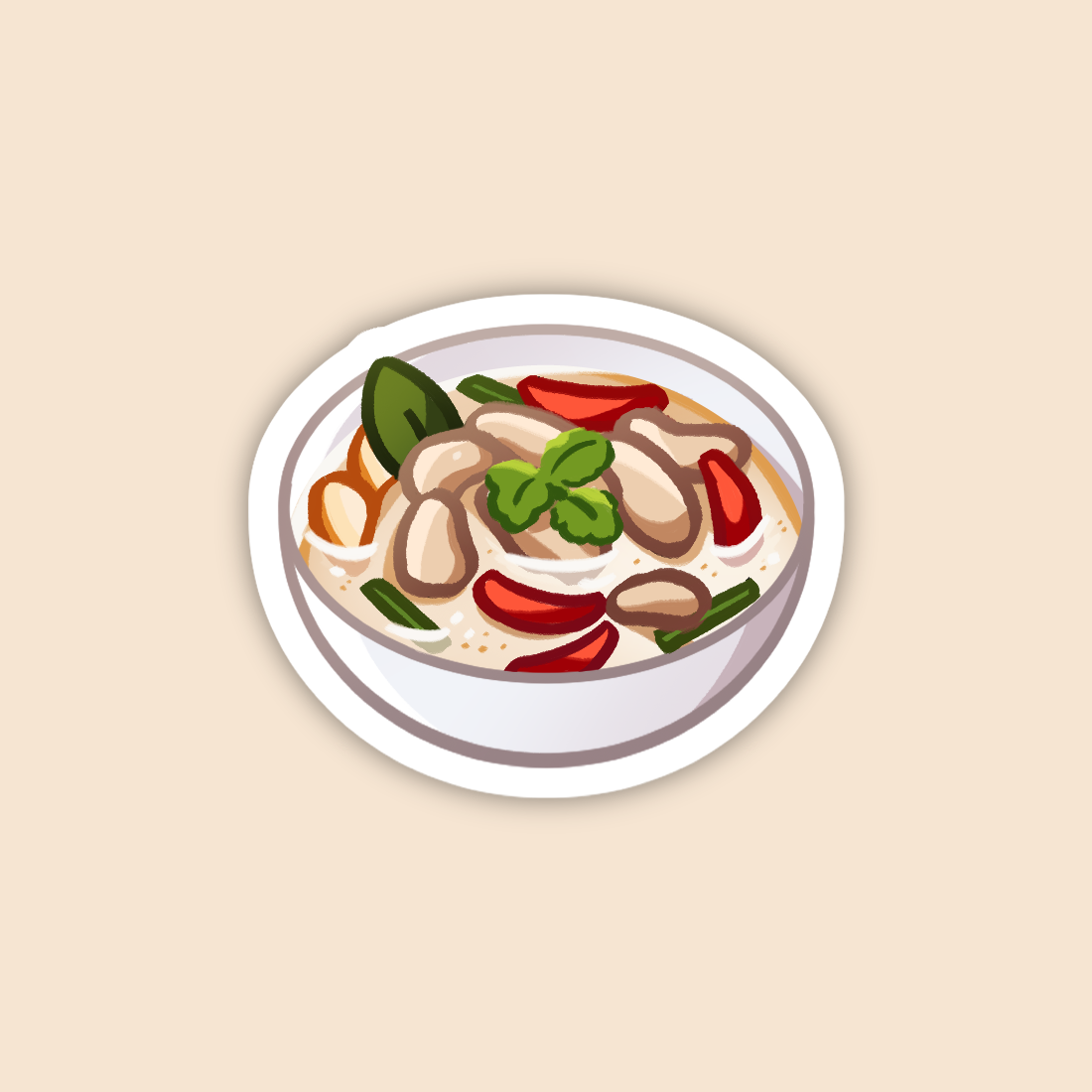 Tom Kha Gai Sticker