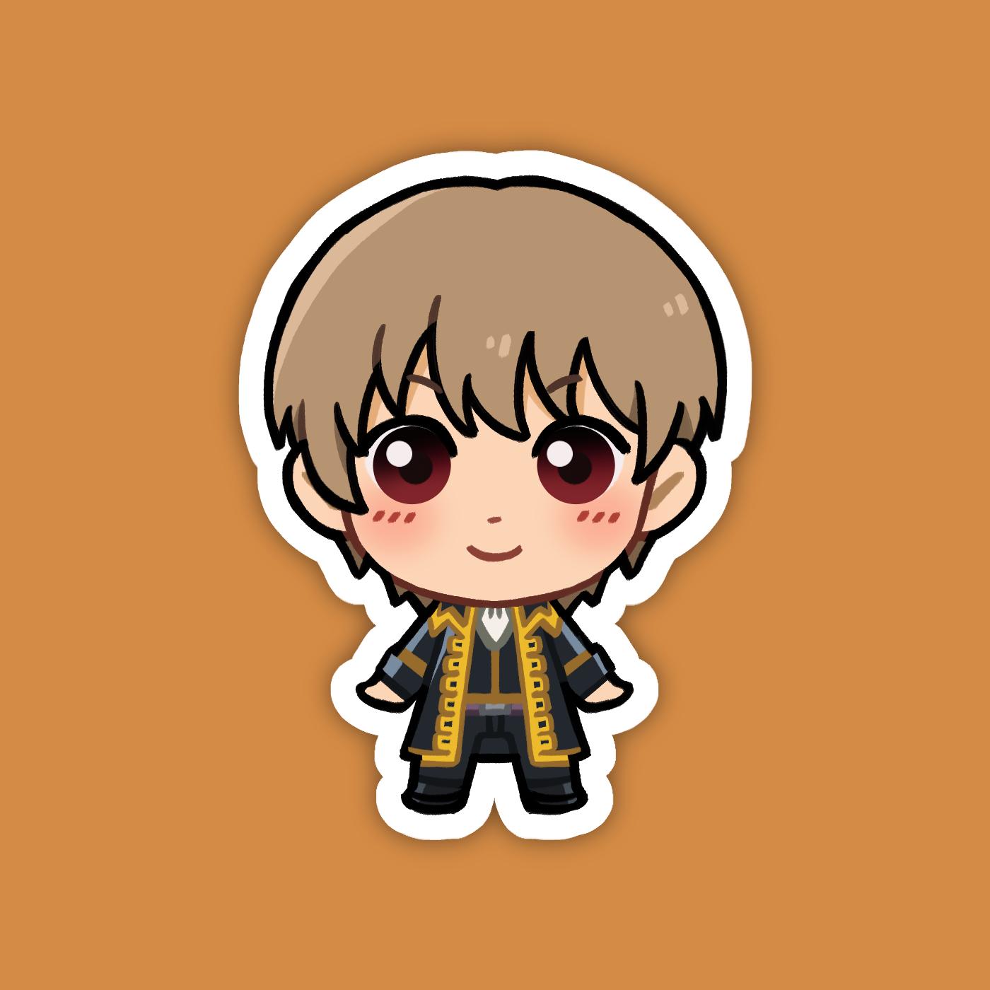 Sougo Okita | Gintama Vinyl Sticker