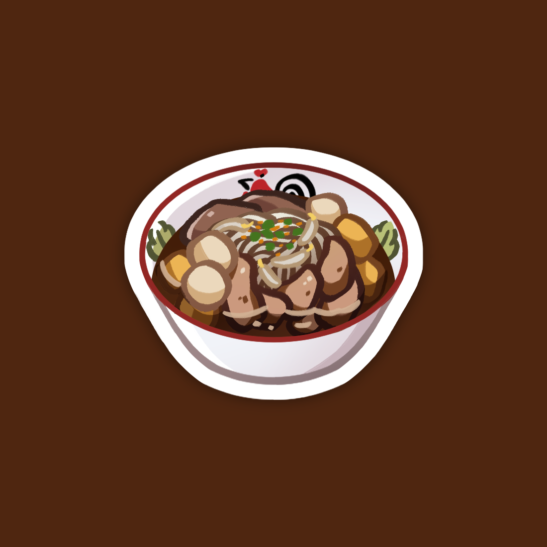 Boat Noodles Sticker