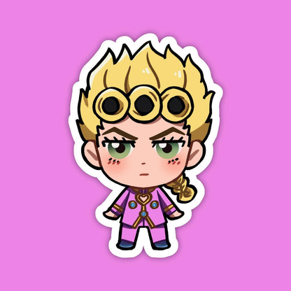 Giorno Giovanna | Jojo's Bizarre Adventure Vinyl Sticker